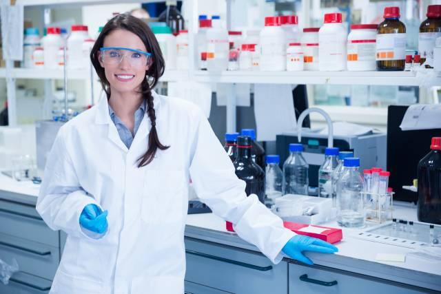 Scientist in a laboratory